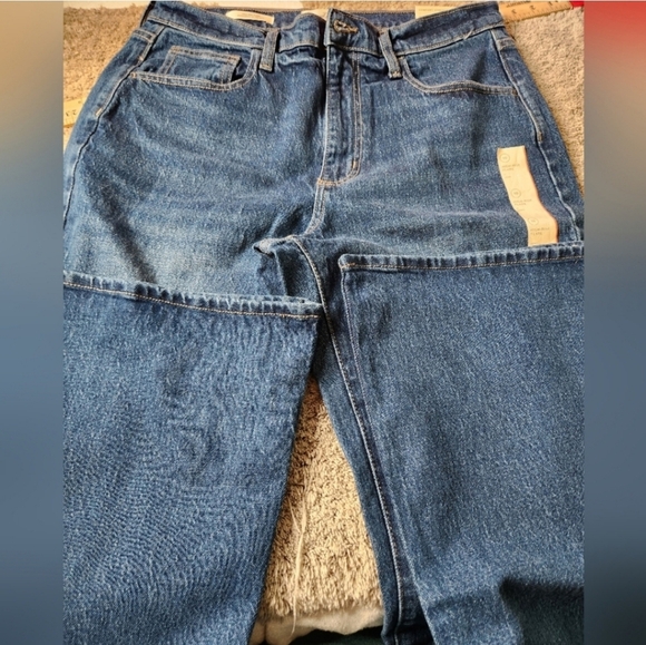 6L Universal Thread Jeans Women's  High-Rise Flare Blue Denim Pants 6L - Picture 5 of 15